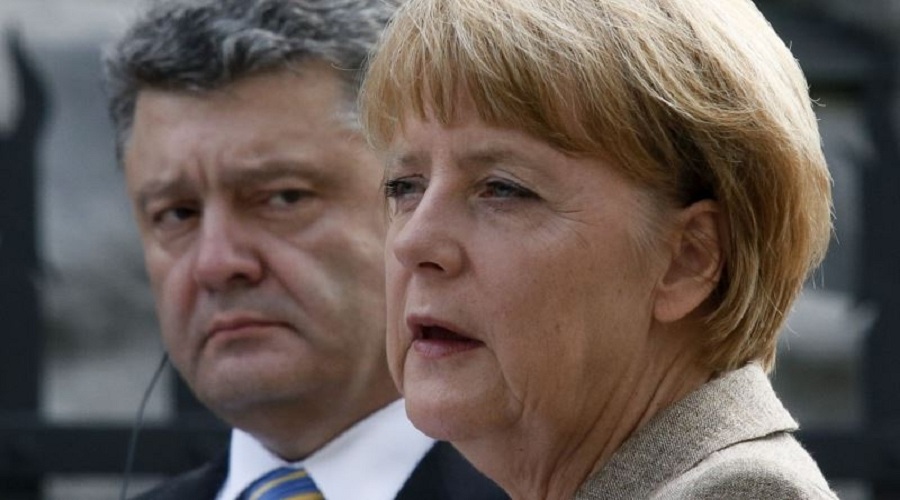 Ангела Меркель, Петро Порошенко, джерело фгото: pohnews.org
