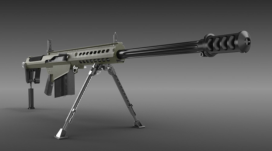 Снайперська система M107A, ілюстрація: static.turbosquid.com