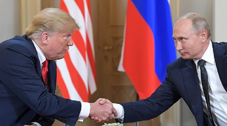 Дональд Трамп та Володимир Путін (праворуч), джерело фото: ria.ru